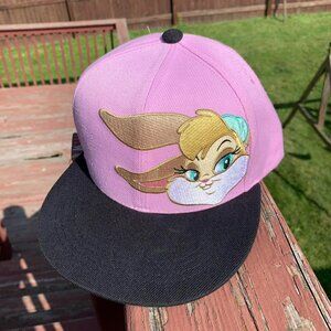 Pink Y2K Six Flags Luney Tunes Lola bunny Snapback